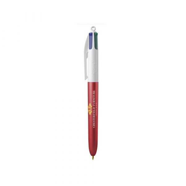 Bic 4 couleurs Glace Rouge