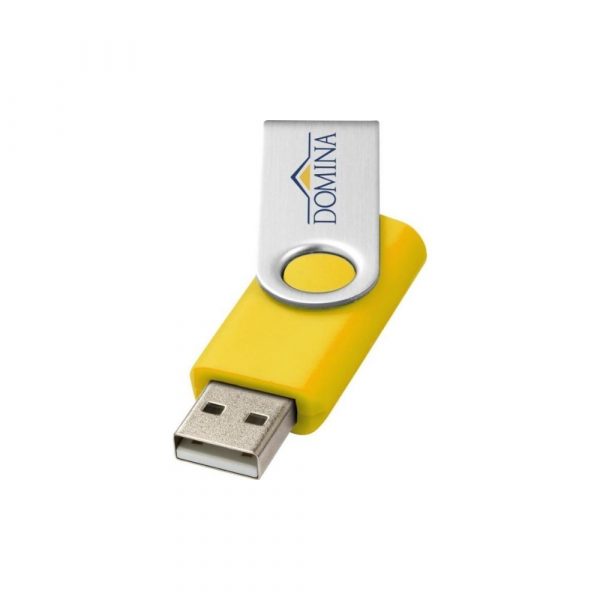 Cle USB rotative Jaune