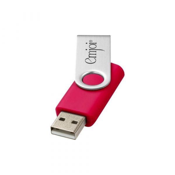 Cle USB rotative Magenta