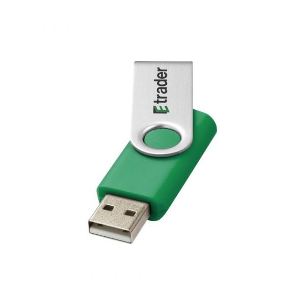 Cle USB rotative Vert