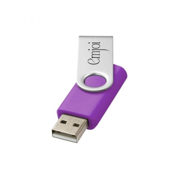 Cle USB rotative Violet